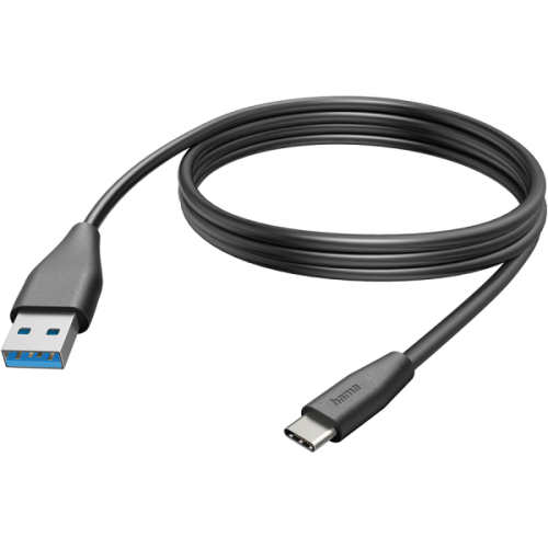 HAMA 201597 USB-Kabel USB-A naar USB-C 3m Zwart