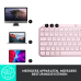 LOGITECH MX Keys Mini voor Mac Toetsenbord Roze