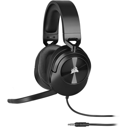 CORSAIR HS55 Stereo Gaming Headset 3.5 Jack - Carbon (P55/PS4/Xbox series X/S/PC/Mac/Nintendo Switch/Mobile Devices)