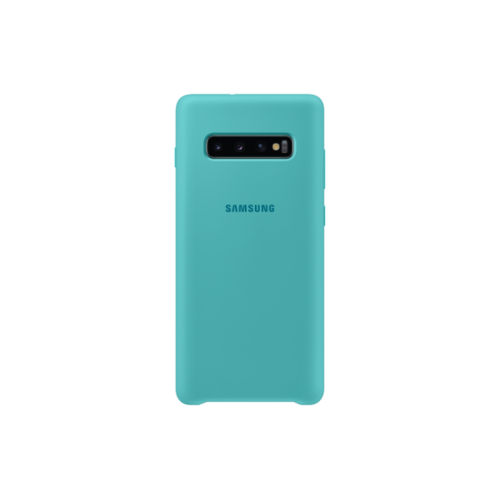SAMSUNG Galaxy S10+ Silicone Cover Groen