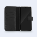 CASEUALS Genuine Leather Wallet Bookcase Samsung Galaxy A14 5G/A14 4G - Zwart