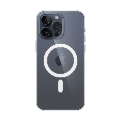 APPLE iPhone 15 Pro Max Doorzichtig hoesje met MagSafe