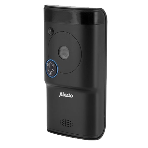 ALECTO DVC-1000 wifi-deurbel met camera Zwart
