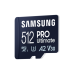 SAMSUNG Samsung PRO Ultimate met kaartlezer – SD kaart 512 GB – 200 & 130 MB/s – Geheugenkaart camera