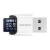 SAMSUNG Samsung PRO Ultimate met kaartlezer – SD kaart 512 GB – 200 & 130 MB/s – Geheugenkaart camera