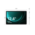 SAMSUNG Tab S9 FE Plus - 12.4 inch - 256 GB - Zwart - Wifi + 5G