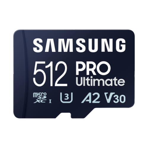 SAMSUNG Samsung PRO Ultimate met kaartlezer – SD kaart 512 GB – 200 & 130 MB/s – Geheugenkaart camera