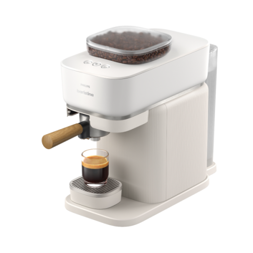 PHILIPS BAR302/20 Baristina Semi-automatische espressomachine Premium Wit
