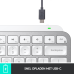 LOGITECH MX Keys Mini voor Mac Toetsenbord Lichtgrijs