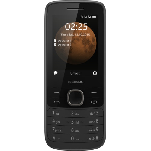 NOKIA 225 4G - 128 MB Zwart