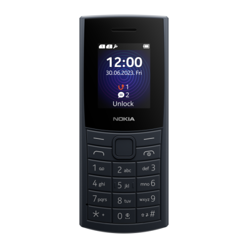 NOKIA 110 4G - 128 MB Blauw met Lyca-simkaart