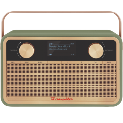 TECHNISAT Transita 121 IR DAB- & internetradio Groen