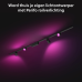 PHILIPS HUE Perifo Railverlichting Plafond Wit en Gekleurd licht Basisset 4-spots Zwart