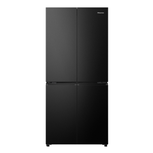 HISENSE RQ5P470SAFE Amerikaanse koelkast Black Steel