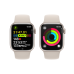 APPLE Watch Series 9 Cellular 45 mm Sterrenlicht Aluminium Case/Sterrenlicht Sport Band - M/L