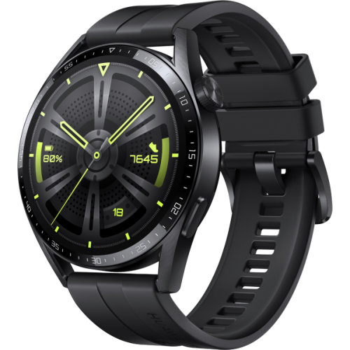 HUAWEI Watch GT 3 Active 46mm Zwart/Zwart