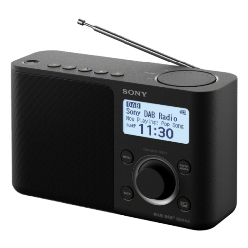 SONY XDR-S61D Zwart