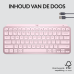 LOGITECH MX Keys Mini voor Mac Toetsenbord Roze