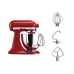 KITCHENAID 5KSM125EER & 5KSMVSA