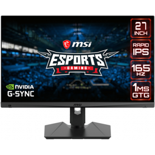 MSI OPTIX MAG274QRF - 27 inch - 2560 x 1440 (Quad HD) - 1 ms - 165 Hz