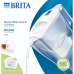 BRITA Waterfilterkan Aluna Cool White