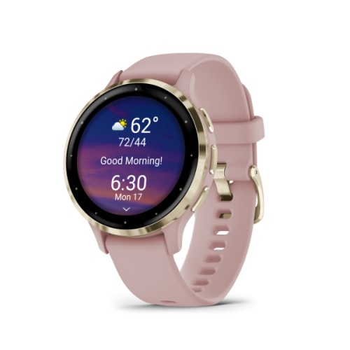 GARMIN Venu 3S - 41 mm Roze/Goud