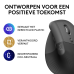 LOGITECH Lift Verticale Ergonomische Muis Zwart