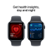 APPLE Watch SE GPS 44mm Midnight Sport Band M/L Smartwatch Midnight Aluminium