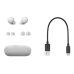SONY WF-C700N - Draadloze Oordopjes met Noise Cancelling - Wit
