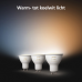 PHILIPS HUE Spot - White Ambiance - GU10 (3 pack) - Slimme ledlamp Wit