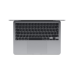 APPLE MacBook Air (2024) Spacegrijs - 13.6 inch - Apple M3 8-core GPU - 8 GB - 256 GB