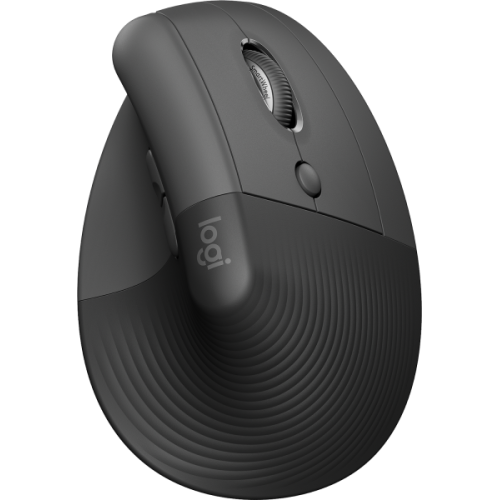 LOGITECH Lift Verticale Ergonomische Muis Zwart