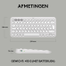 LOGITECH Pebble Keys 2 K380s Bluetooth-toetsenbord voor meerdere apparaten - Wit