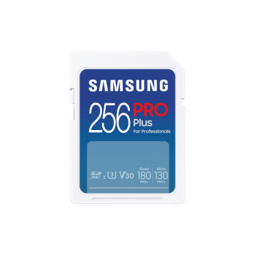 SAMSUNG PRO Plus 256GB 180MB/s SDXC