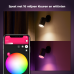 PHILIPS HUE Fugato opbouwspot - wit en gekleurd licht - 1-lichts - zwart