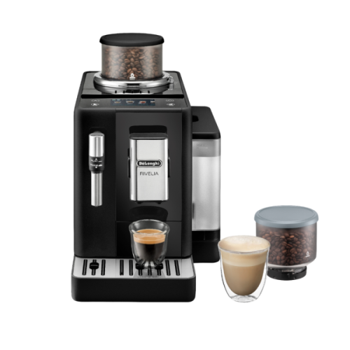 DE LONGHI Rivelia EXAM440.35.B Volautomatische espressomachine Zwart