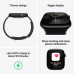 APPLE Watch Series 10 GPS 46mm Ink Sport Loop Smartwatch Jet Black