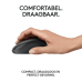 LOGITECH M240 Stille Bluetooth Muis Draadloos - Grijs