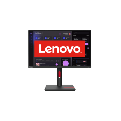 LENOVO ThinkVision T24i-30 - 23.8 inch - 1920 x 1080 (Full HD) - IPS-paneel - in hoogte verstelbaar