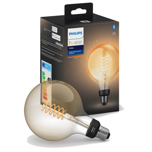 PHILIPS HUE Bluetooth - Filament globe - warmwit licht G125/E27