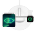 BELKIN Belkin BoostCharge Pro 3-in-1 Wireless Charging Stand met MagSafe Wit