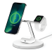 BELKIN Belkin BoostCharge Pro 3-in-1 Wireless Charging Stand met MagSafe Wit