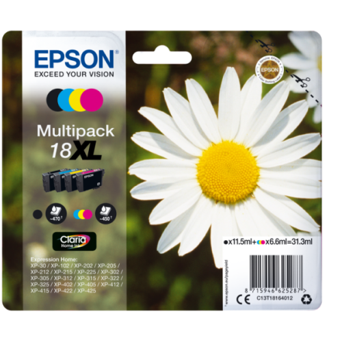 EPSON 18XL Multipack 4-kleuren Claria Home Ink