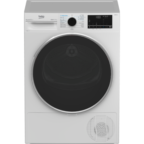 BEKO B5T682339W RecycledDry IRONfinish Warmtepompdroger