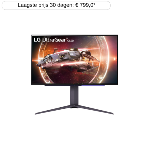 LG UltraGear 27GS95QE-B.AEU - 27 inch - 2560 x 1440 (Quad HD) - OLED - 0.03 ms - 240 Hz