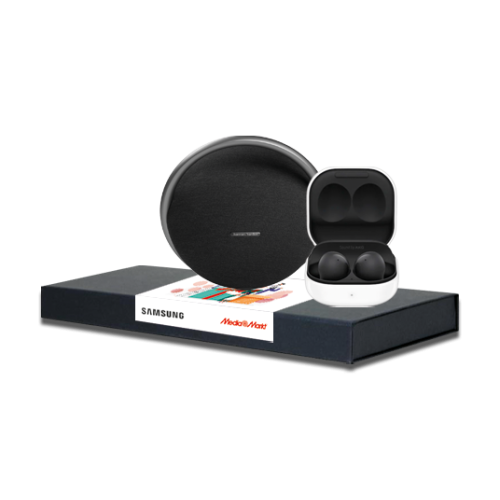 SAMSUNG Galaxy Gift Box - Harman Kardon Onyx Studio 7 Zwart + Galaxy Buds 2 Zwart 