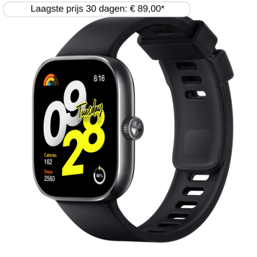 XIAOMI Redmi Watch 4 Smartwatch Zwart