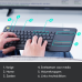 LOGITECH K400 Plus Wireless Touch Keyboard Zwart