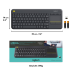 LOGITECH K400 Plus Wireless Touch Keyboard Zwart