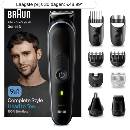 BRAUN MultiGroomingKit MGK5411